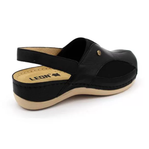 Leon Comfort női szandál-913 Fekete