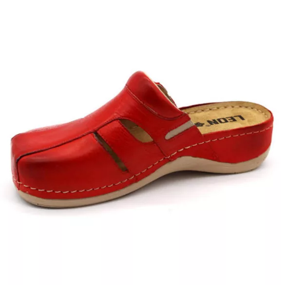 Leon Comfort női papucs-925 Piros