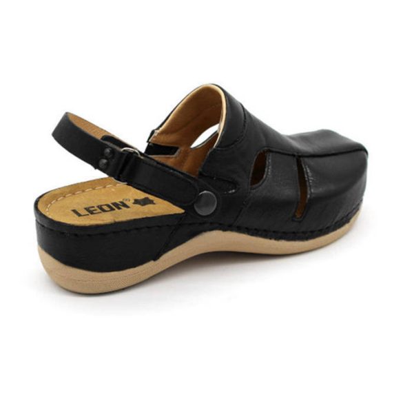 Leon Comfort női papucs-926 Fekete