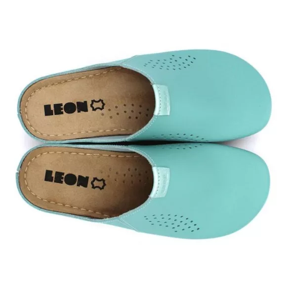 Leon Comfort női papucs-930 Turkiz