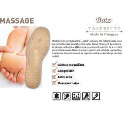 Batz talp betét unisex Talpbetét-945 massage