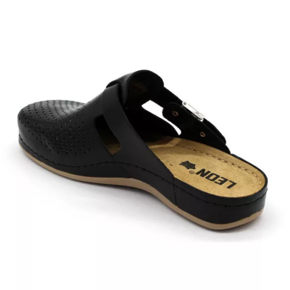 Leon Comfort női papucs-950 Fekete