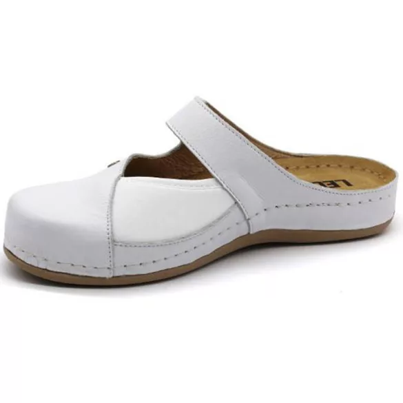 Leon Comfort női papucs-953 Fehér