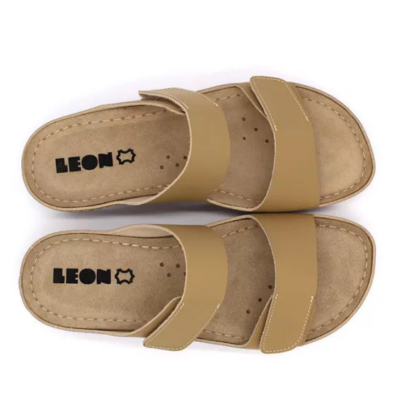Leon Comfort női papucs-954 Bezs