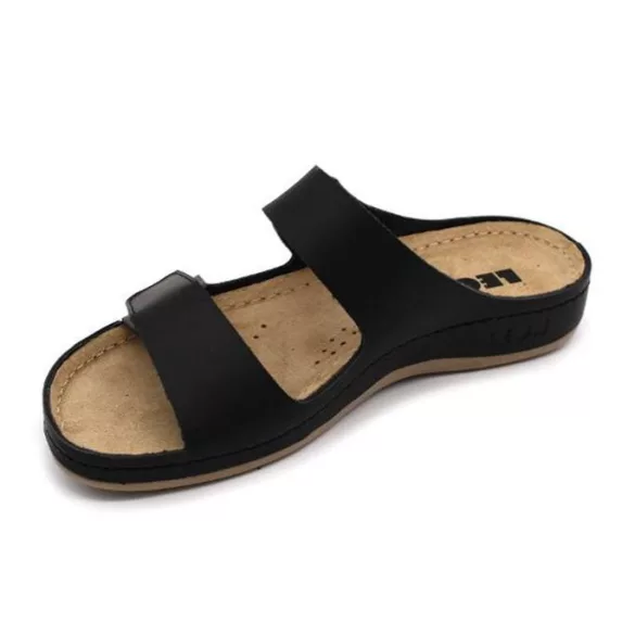 Leon Comfort női papucs-954 Fekete