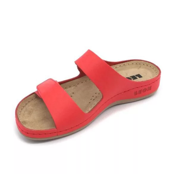 Leon Comfort női papucs-954 Piros