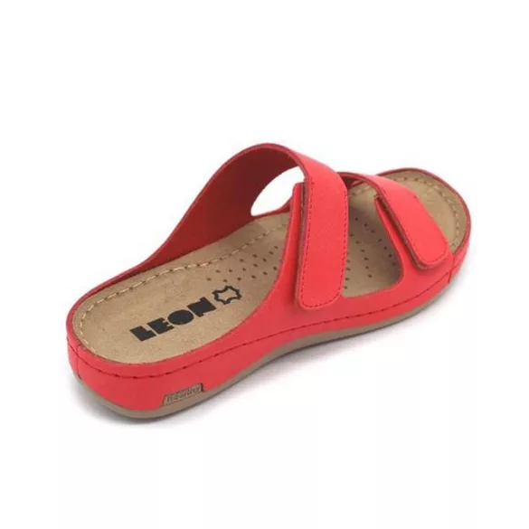 Leon Comfort női papucs-954 Piros