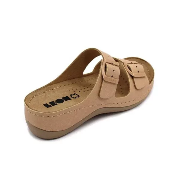 Leon Comfort női papucs-955 Bezs