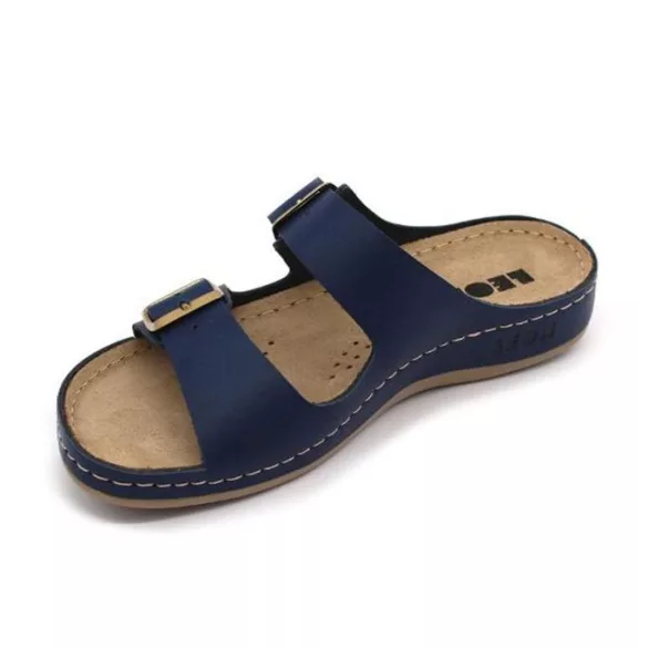 Leon Comfort női papucs-955 Kek