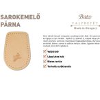 Batz talp betét unisex Talpbetét-955 Sarokemelő párna