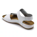 Leon Comfort női szandál-963 Fehér