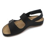 Leon Comfort női szandál-966 Fekete