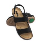 Leon Comfort női szandál-966 Fekete