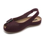 Leon Comfort női szandál-968 bordo