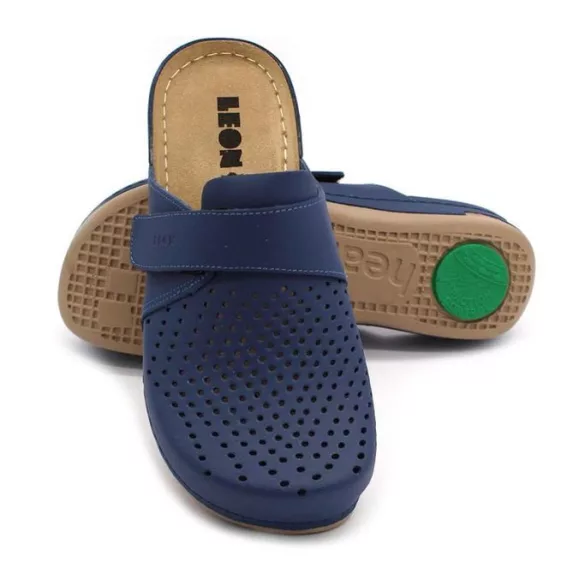 Leon Comfort női papucs-970 Kek