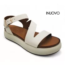 Inuovo női szandál-A96001 Crema