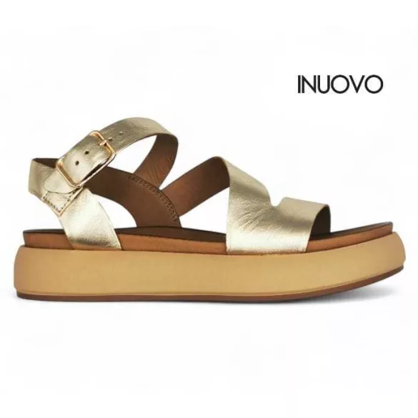 Inuovo női szandál-A96001 Gold
