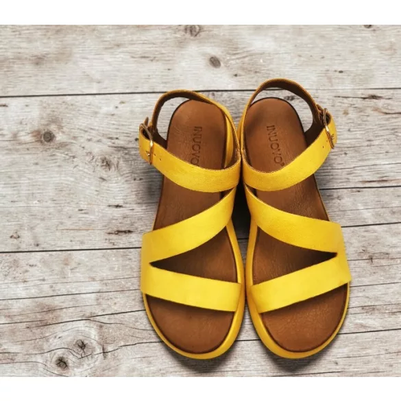 Inuovo női szandál-A96001 Yellow