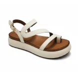 Inuovo női szandál-A96003 Crema