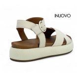 Inuovo női szandál-A96004 Crema