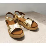 Inuovo női szandál-A96004 Gold