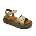 Inuovo női szandál-A96004 Green