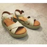 Inuovo női szandál-A96004 Green