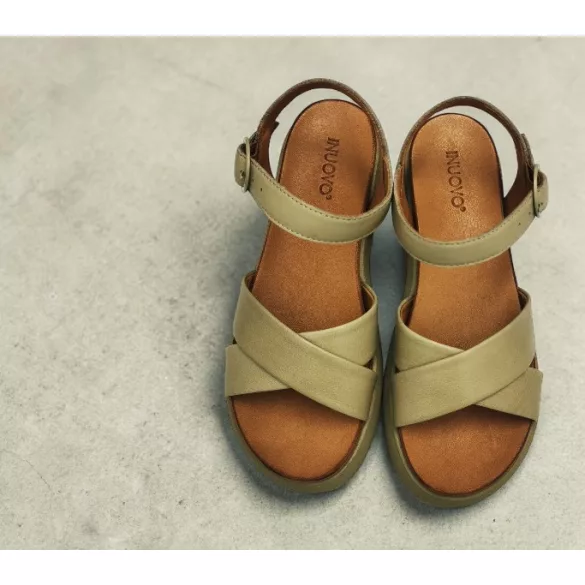 Inuovo női szandál-A96004 Green