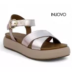 Inuovo női szandál-A96004 Metal-rose