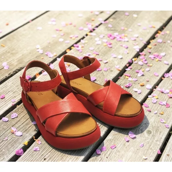 Inuovo női szandál-A96004 Raspberry
