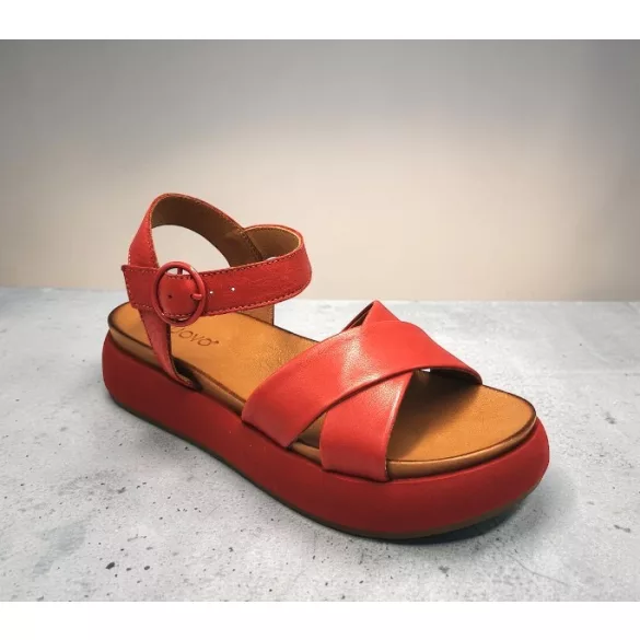 Inuovo női szandál-A96004 Raspberry