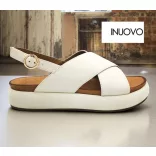 Inuovo női szandál-A96005 Crema