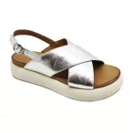 Inuovo női szandál-A96005 Silver