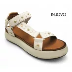 Inuovo női szandál-A96044 Crema