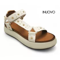 Inuovo női szandál-A96044 Crema