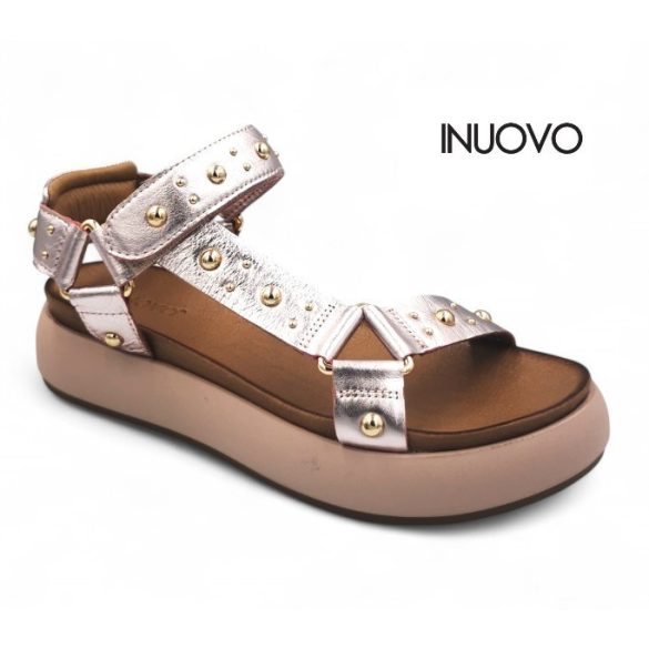 Inuovo női szandál-A96044 Metal-rose