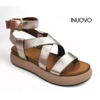 Inuovo női szandál-A96045 Metal-rose