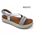 Inuovo női szandál-A96053 Silver