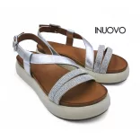 Inuovo női szandál-A96053 Silver