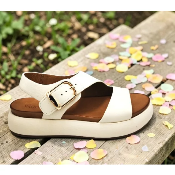 Inuovo női szandál-A96064 Crema