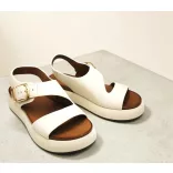 Inuovo női szandál-A96064 Crema