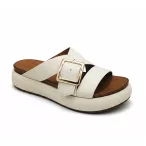 Inuovo női papucs-A96065 Crema