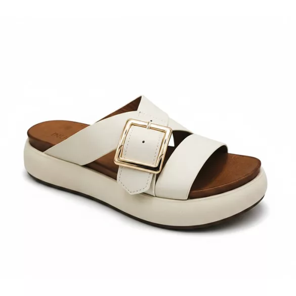 Inuovo női papucs-A96065 Crema
