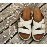 Inuovo női papucs-A96065 Crema