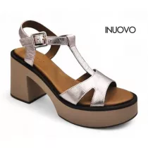 Inuovo női szandál-A97003 Metal-rose
