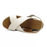 Inuovo női szandál-A98009 CreamS24