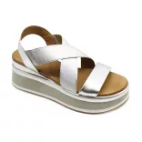 Inuovo női szandál-A98013 SilverS24