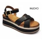 Inuovo női szandál-A98018 Black
