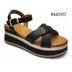 Inuovo női szandál-A98018 Black
