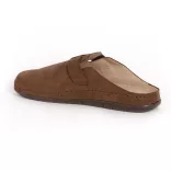 Scholl férfi papucs-Inverness Man barna - F308951011